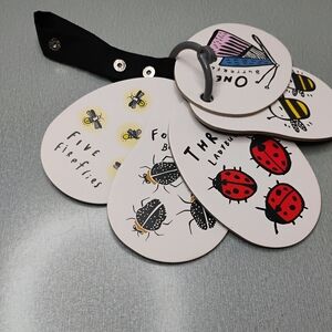 Wee Gallery stroller counting cards